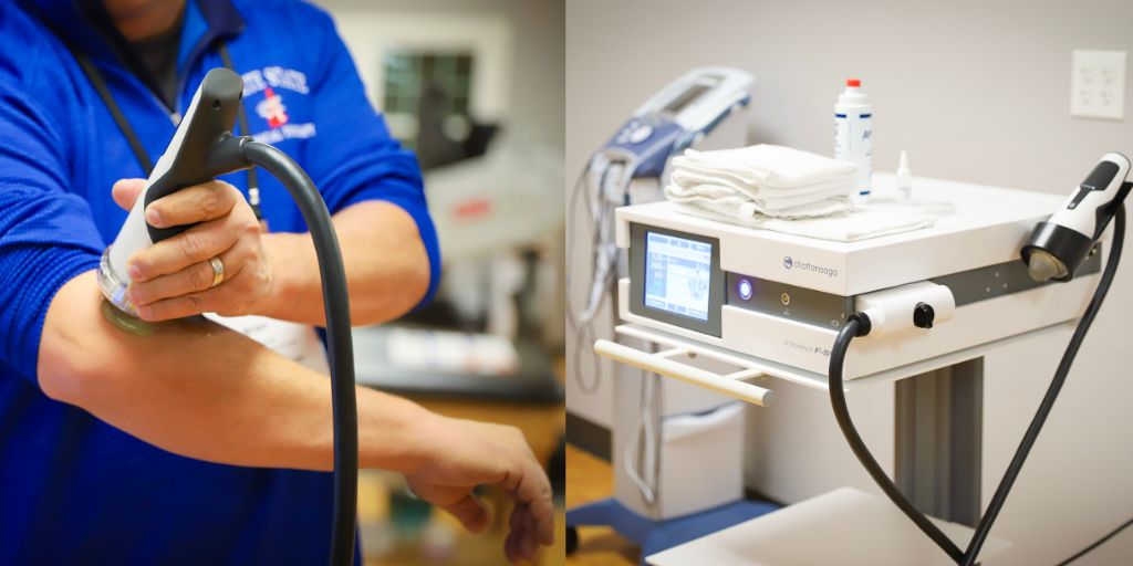 Focus Shock Wave Therapy demonstration